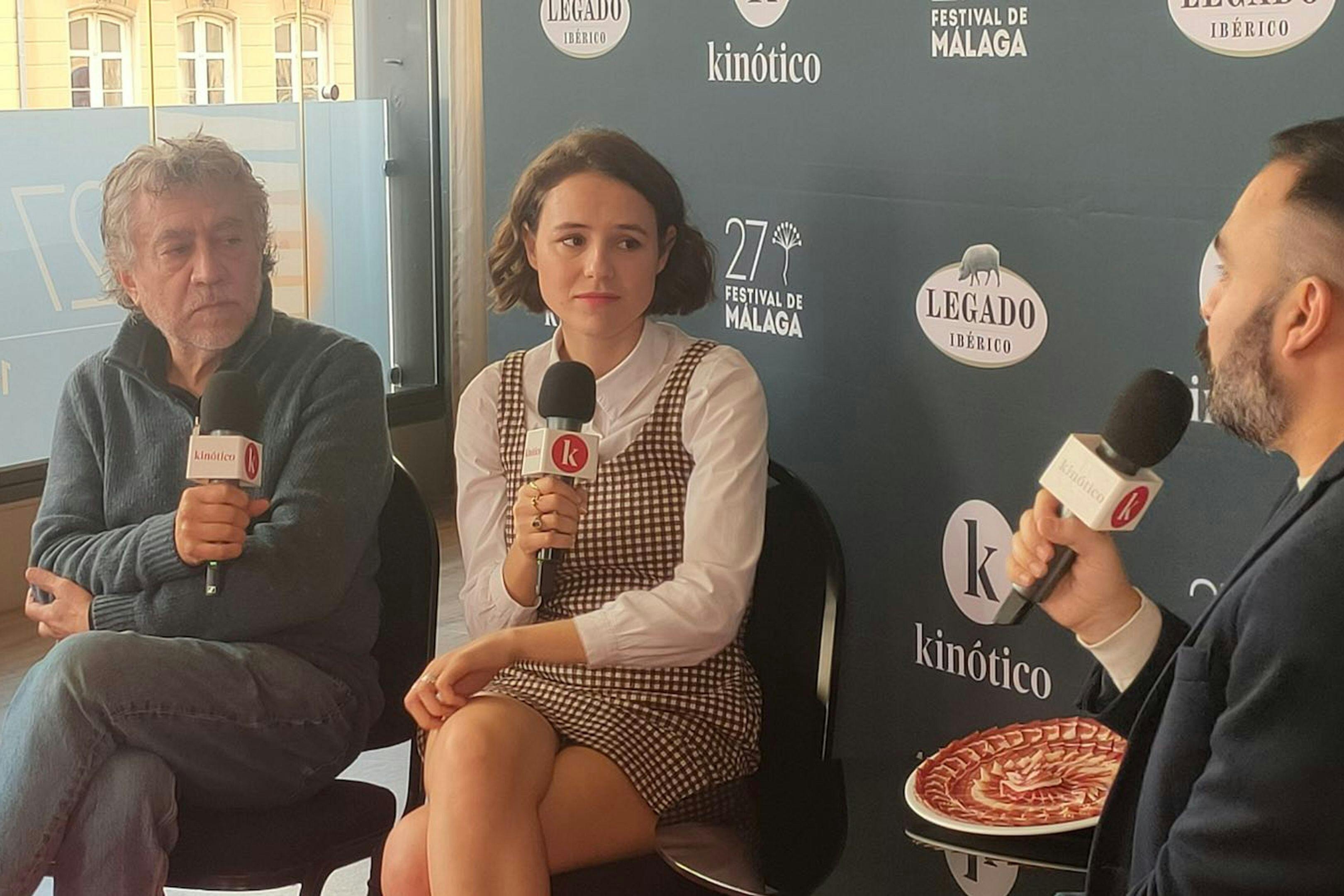 Antonio Chavarrias y Daniela Brown han presentado 'La abadesa' en el Festival de Málaga