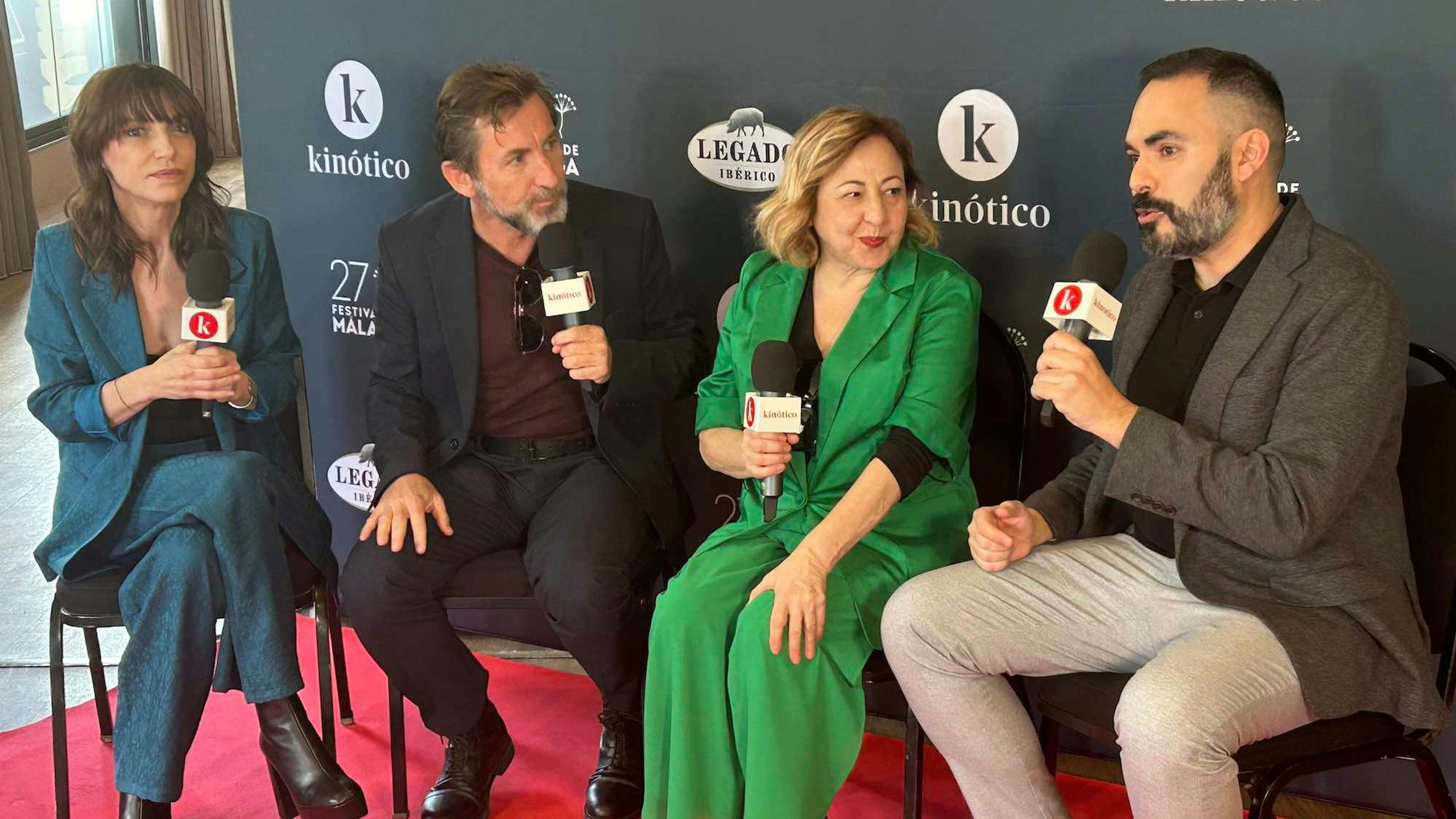 Clara Bilbao, Antonio de la Torre y Carmen Machi presentan 'Tratamos demasiado bien a las mujeres' en el Festival de Málaga