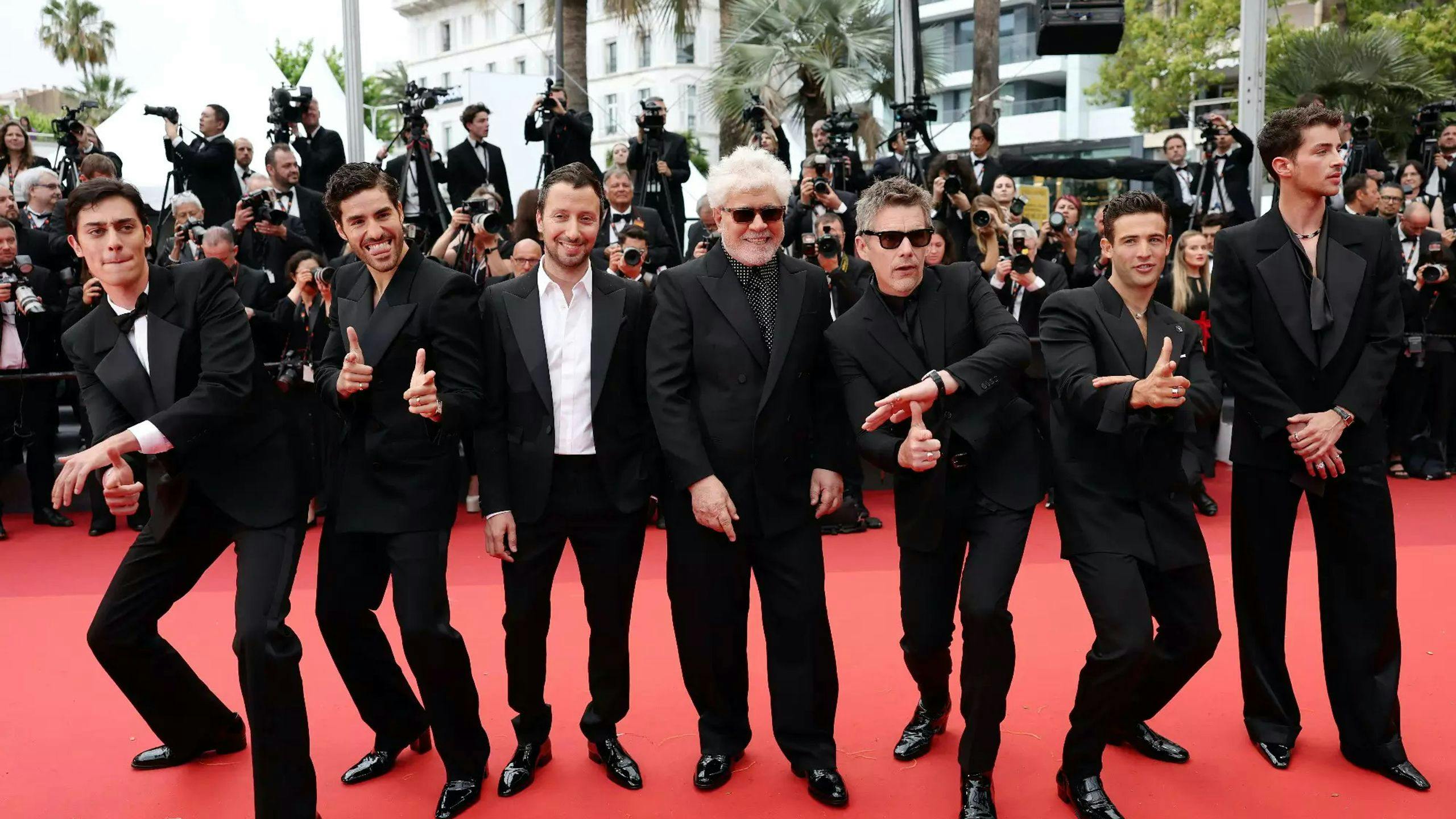Pedro Almodóvar, Ethan Hawke o Manu Ríos, en la alfombra roja del Festival de Cannes 2023