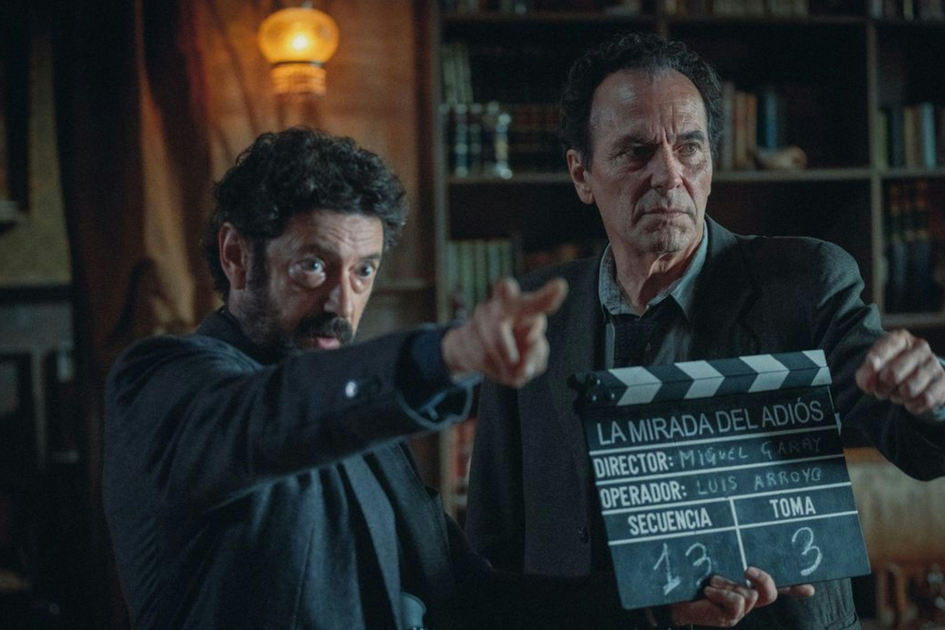 Imagen promocional de la película 'Cerrar los ojos', de Víctor Erice, con Manolo Solo y José Coronado
