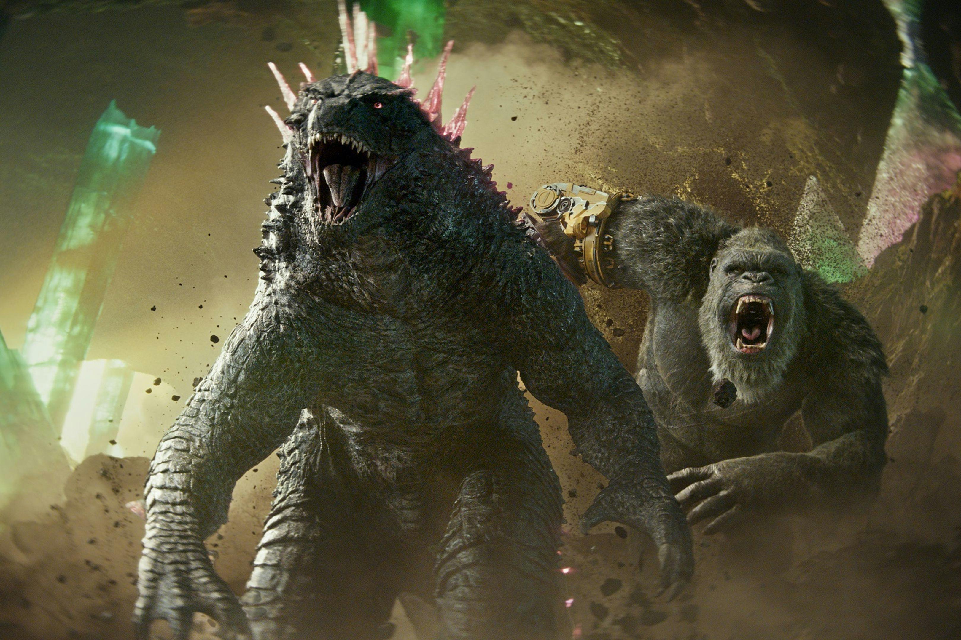Godzilla y Kong vuelven a las andadas 