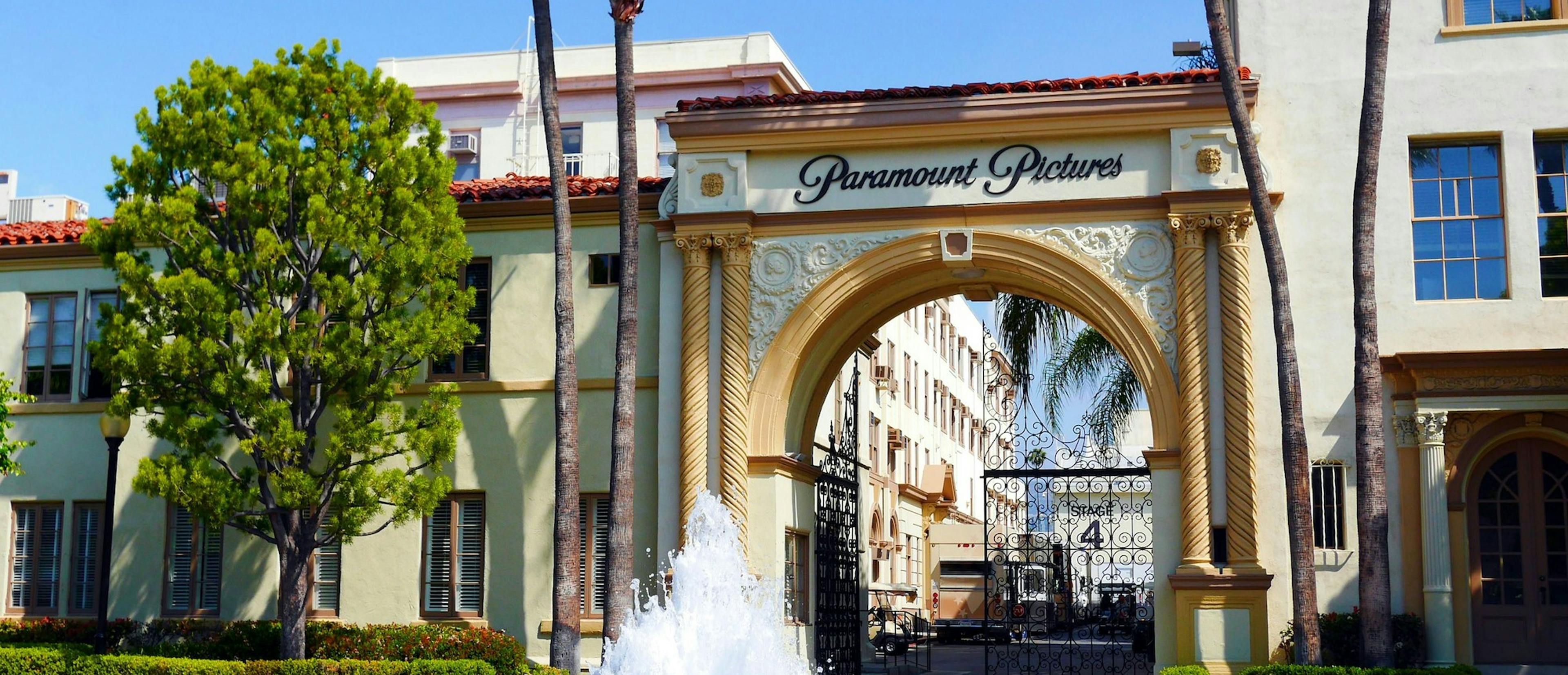 Entrada de los estudios de Paramount en Los Angeles